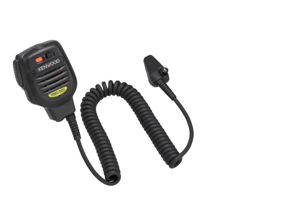 KMC-52D  DMR - NEXEDGE - Analog Taşınabilir Cihazlar için DSP'li Ağır Hizmet Tipi IP67 Hoparlör Mikrofonu