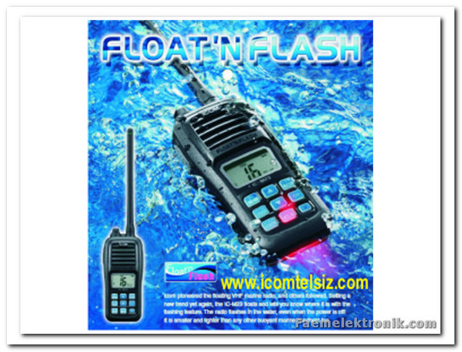 ICOM TELSIZ IC-M23 MARINE (DENIZ) EL Telsizi