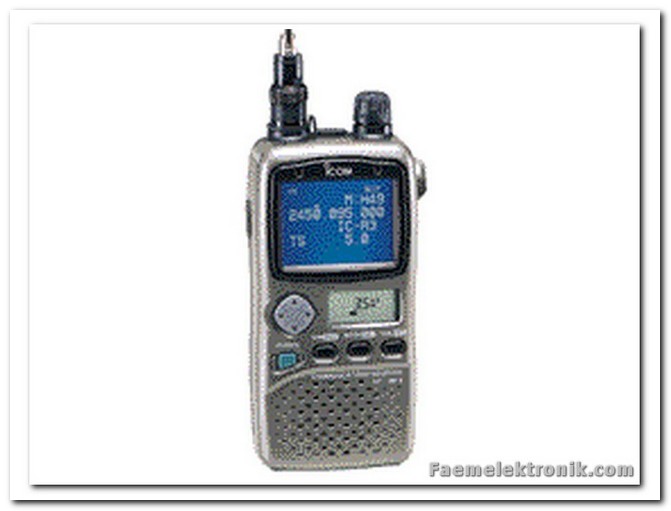 ICOM TELSIZ IC-R3 El Alıcısı