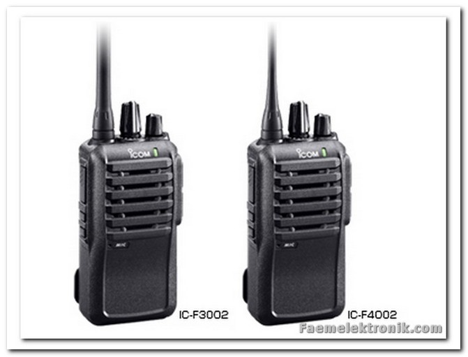 ICOM TELSIZ PMR El Telsizi IC-F3002 / IC-F4002 